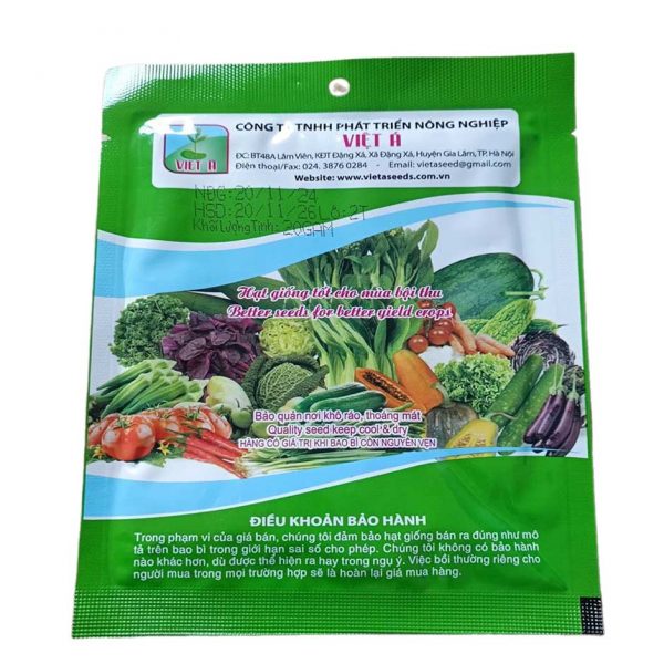 Hạt giống rau cải thìa xanh (Cải chíp)